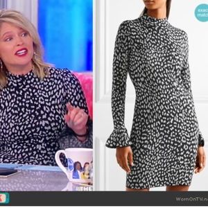 NWT! Michael Kors cheetah print  bodycon dress S P
